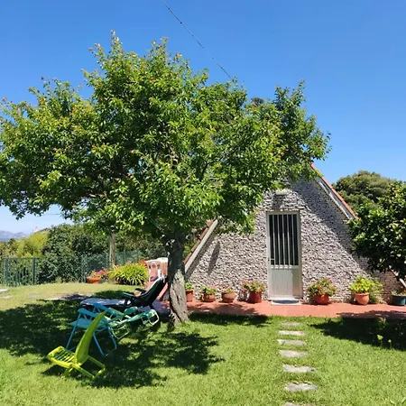 Cabana Con Piscina Baiona Buitenkant foto